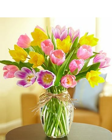 Timeless Tulips Flower Arrangement